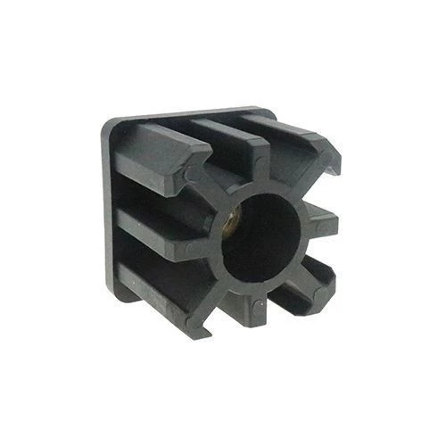 M20 x 50mm x 50mm - Heavy Duty Square Threaded Insert - Black - Brass | Vital Parts